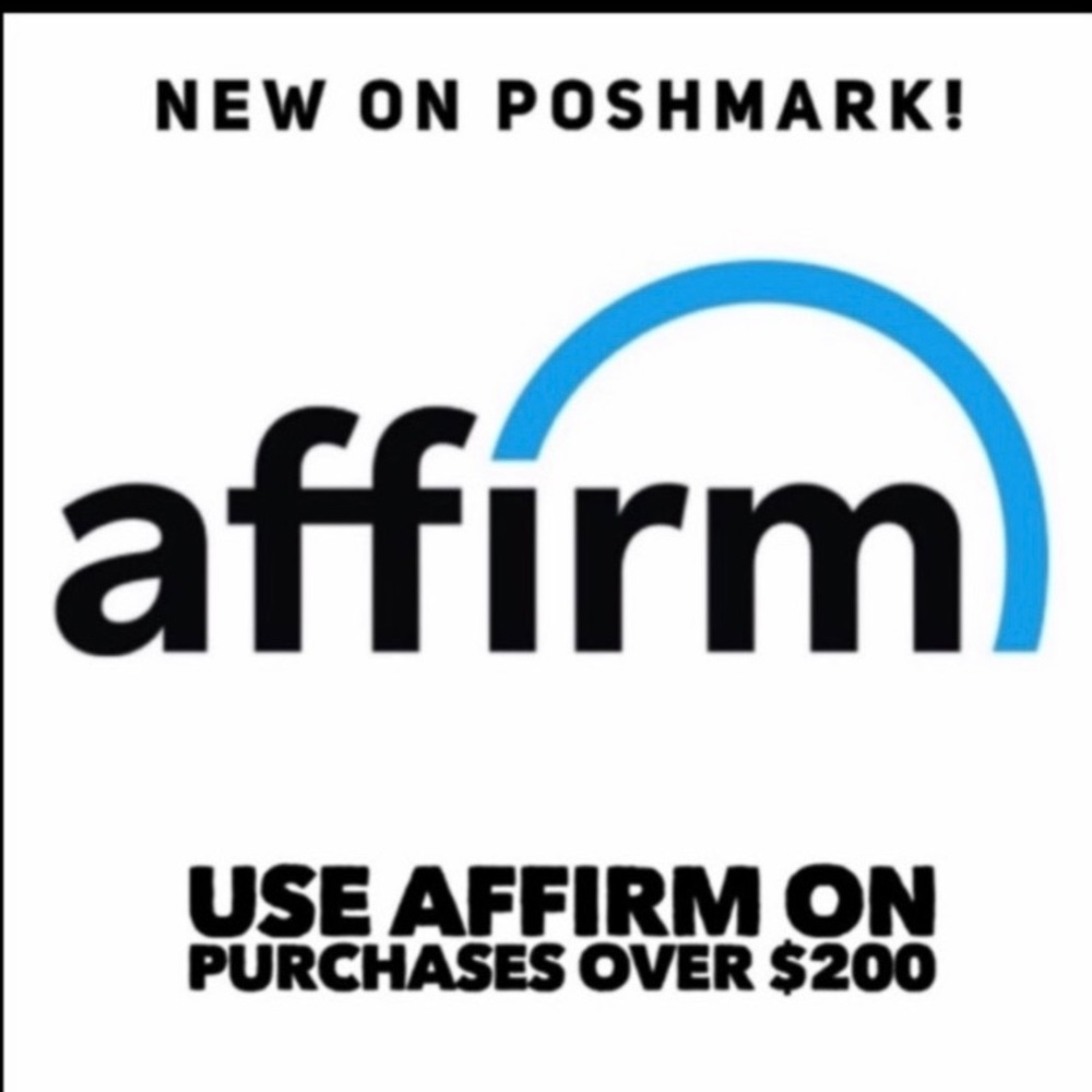 AFFIRM: Automatically an option on items $200 & up